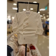 [압소바] #이월상품# 무형광 소재 @남녀공용 봄가을겨울용 신생아 임신 출산선물로 좋아요 @ AXC10117 클레오 배내 저고리 2001아울렛 분당점