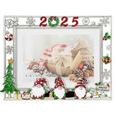 LARAINE그림사진프레임12.7x17.8cm5x7인치메탈2025크리스마스고화질디스플레이사진테이블탑홈데코휴일선물놈2025120806