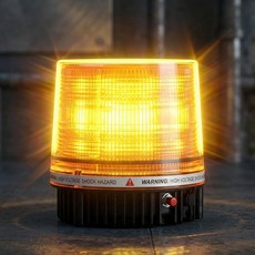 Wireless Amber Beacon Light Rechargeable LED Strobe Lights for Truck Flashing Emergency Safety W, Wireless Amber Beacon Light, R