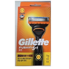 질레트 퓨전 파워 면도기, 1개