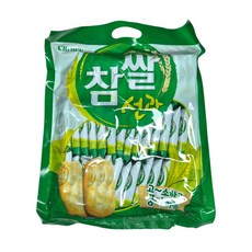 참쌀선과 쌀과자 대용량 253g 44개입 회사 간식 소포장 과자 크라운제과, 1개
