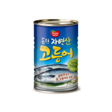 동원 고등어 통조림, 400g, 3개