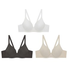 [백화점 정품] 게스언더웨어 여자 편한 속옷 데일리 통기성 에어푸쉬 심플 무빙 와이어 브라 (3종 택1)