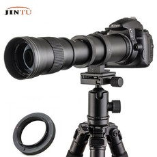 JINTU 420-800mm F/8.3-16 슈퍼 망원 렌즈 수동 초점 줌 Canon NIKON Samsung SONY NEX DSLR 카메라 사진에, 05 니콘, 01 China Mainland