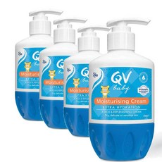 Ego QV 이고 큐브이 베이비 모이스처라이징 크림 전용 펌프, 250g, 4개