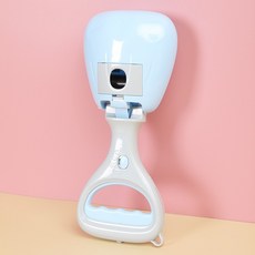 狗狗拾便器 寵物糞便清理袋 鏟屎神器 撿便夾 寵物外出用品, 藍色鏟屎撿屎夾糞便清理器,1個, 1個