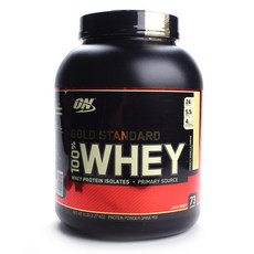 OPTIMUM NUTRITION 歐恩 金牌乳清蛋白粉 香草奶油風味, 1個, 2.27公斤