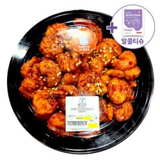 트레이더스 새우강정 아이스박스포장 + 더메이런알콜솜, 1개