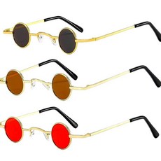 레옹 선글라스 레드 특이한안경 작은 인싸 선글라스jsy4+4CRA