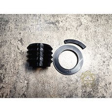 貝勒拉芙-BLC Niche Zero磨豆機專用吹氣倉套件 (吹球/吹殘粉), 亮黑色+黑色壓板, 1個