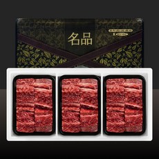 1++ 한우 찜갈비 2.4kg(3구 선물포장), 1개