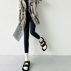 HA.M 여성 기모 레깅스 탄력 하이웨스트 힙업 노Y존 요가 운동 바지