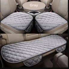 자동차 인테리어 겨울 따뜻함 짧고 푹신한 등받이가 시트 쿠션, 1개