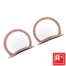 알탱고 귀여운 동물 /곰 귀/ 헬멧 부착형 레포츠용 선물용, 브라운+화이트