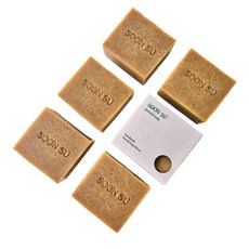 순수 병풀 시카 호랑이 천연비누 지성 민감성 피부진정 저자극 순한 125g, 1개입