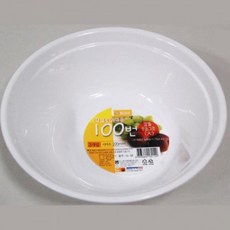 다회용기 우동그릇 대-3개입 1회용그릇 분식접시, 1개, 1매입