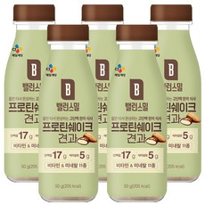 CJ제일제당 밸런스밀 견과, 50g, 5개