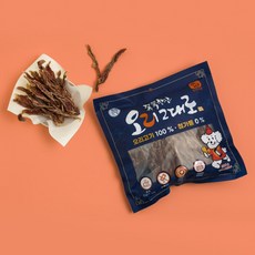 [똑똑한입] 강아지 육포 오리그대로 (단일육100), 1개, 300g, 오리안심살