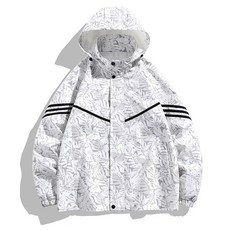 春秋防風可脫卸帽戶外衝鋒衣，輕薄休閒連帽外套，多色M-4XL