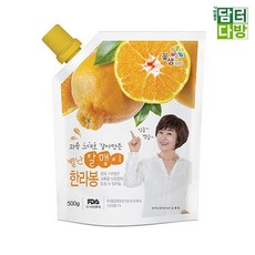 꽃샘 별난알맹이 한라봉 파우치 500g 한라봉차