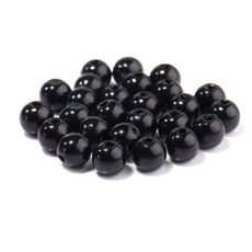 진주구슬 비즈, 블랙 6mm, 1개