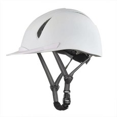 조절 통기성 승마 헬멧 남녀 공용 장비 모자 야외 스포츠 보호, 1개, 9. 매트 화이트 L(52-58cm)