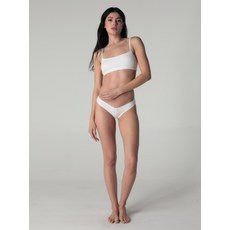 [글로니] MELLOW PICOT THONG (WHITE)