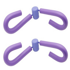 主頁 Pilates Arm Kegel Pelvis Hip-Up 全身鍛煉器材核心環 2 件套, 紫色（2件）