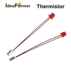 Ender-3 S1 핫 엔드 용 24V 40W50W 카트리지 히터 XH2.54 터미널 용 100K 서미스터 온도 센서 XH1.25 터미널 3D 프린터 부품, Thermistor