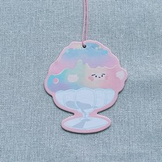 【暖羊warm sheep】香氛片 原創造型 空氣淨化掛飾, 刨冰-許願精靈
