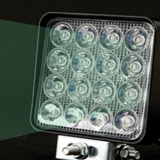 서담 써치라이트 확산형 그린라이트 DC 48W 110x127x30mm 트럭써치등