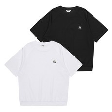 에꼴리에 시흥모다 에꼴리에 주니어 5부 코키 자수 맨투맨 반팔티 24B0407_SH