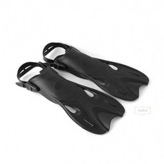 보급창고 오리발 블랙 260-275mm 오리발롱핀