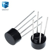 10PCS 2w10 2A 1000V 다이오드 브리지 정류기 2w10 전자 부품 액세서리 소스, 1개