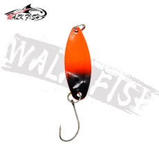 WALK FISH 금속 스피너 스팽글 소음 페일렛 인공 미끼 스푼 송어 낚시 루어 하드 베이트 스팽글 스피너 3.4cm 3.5g, [09] I 9