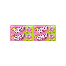 롯데제과 빅풍선껌 왓따껌 복숭아 / 풍선껌, 23g, 4개