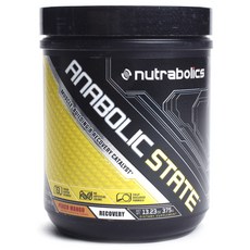 NUTRABOLICS Anabolic state複合胺基酸粉 桃子芒果口味, 375g, 1罐