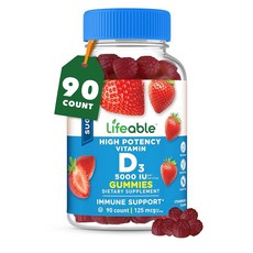 Lifeable 비타민 D 5000 IU 90정, 1개