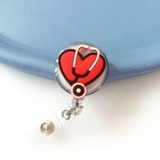 간호사 릴홀더, 1개, 청진기 073210DC