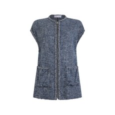 발렌티노 가라바니 지퍼 브레이디드 베스트