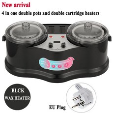 이중 용융 기계 미용 밀랍 비누만들기 중탕기 파라핀 핸드 제모, 1개