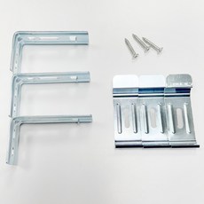 우드 블라인드용 ㄱ자브라켓3개+스냅3개+목재피스3개 세트, 1개