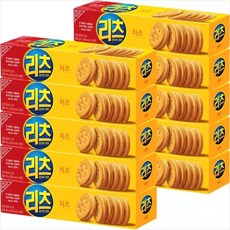 리츠 샌드위치 크래커 치즈, 96g, 10개