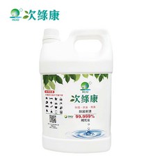 次氯酸除菌液 補充桶, 1個, 次綠康健康除菌液4L一入