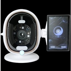 피부 측정기 안면 분석기 스캐너 디지털 유수분 얼굴, 화이트 미야오징 피부 분석기 A, 기본 모델명/품번