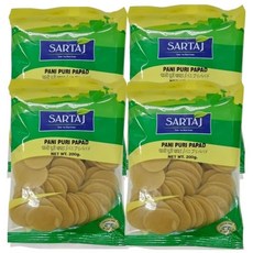 파니프리 파파도 200g×4봉 세트 살타지 Pani Puri Papad 8904017013812