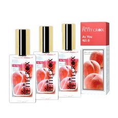 단체선물용 달달하고 은은한 학생용 향수30ml 에즈유_복숭아향3개, 30ml, 3개