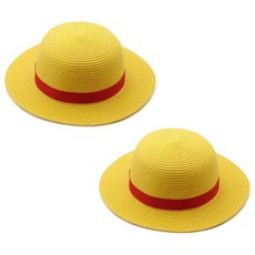 리빙듀오 파티 인형탈 인생네컷 생일 학예회 할로윈, 08.밀짚모자, 2개