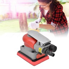 전동 샌딩기 원형 자동차 가구 표면 연마 그릿 도구 액세서리 에어 스퀘어 공압 연마기 75x100mm, [01] 옵션1