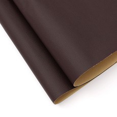 인조 가죽 레자 원단 가구 식탁 의자 리폼 시트지 테이프 다크브라운